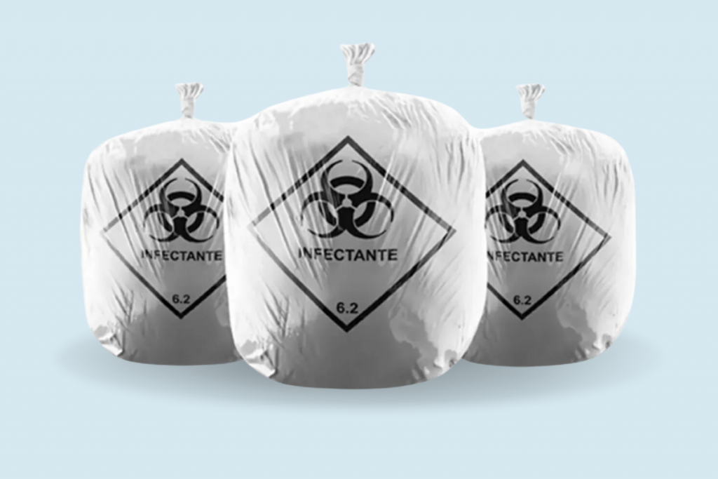 Saco infectante: a solução ideal para a contenção segura de resíduos